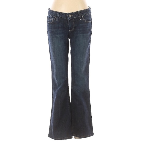 Paige vintage Laurel Canyon low rise boot cut premium denim jeans 29 - Picture 1 of 6